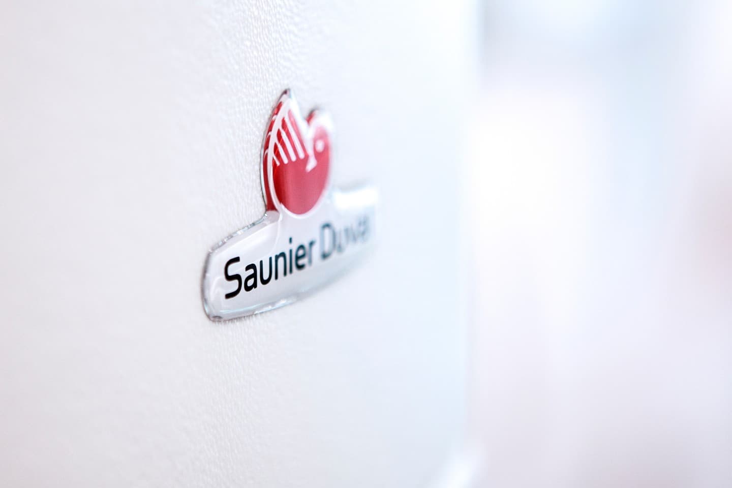 brand logo on boiler